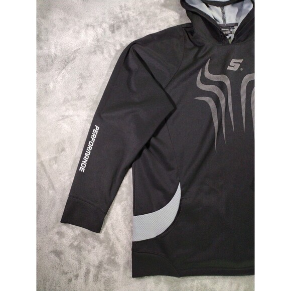 Snap On Tools Next Level Pullover Hoodie Sweater Mens XXL Black Polyester - Picture 5 of 16